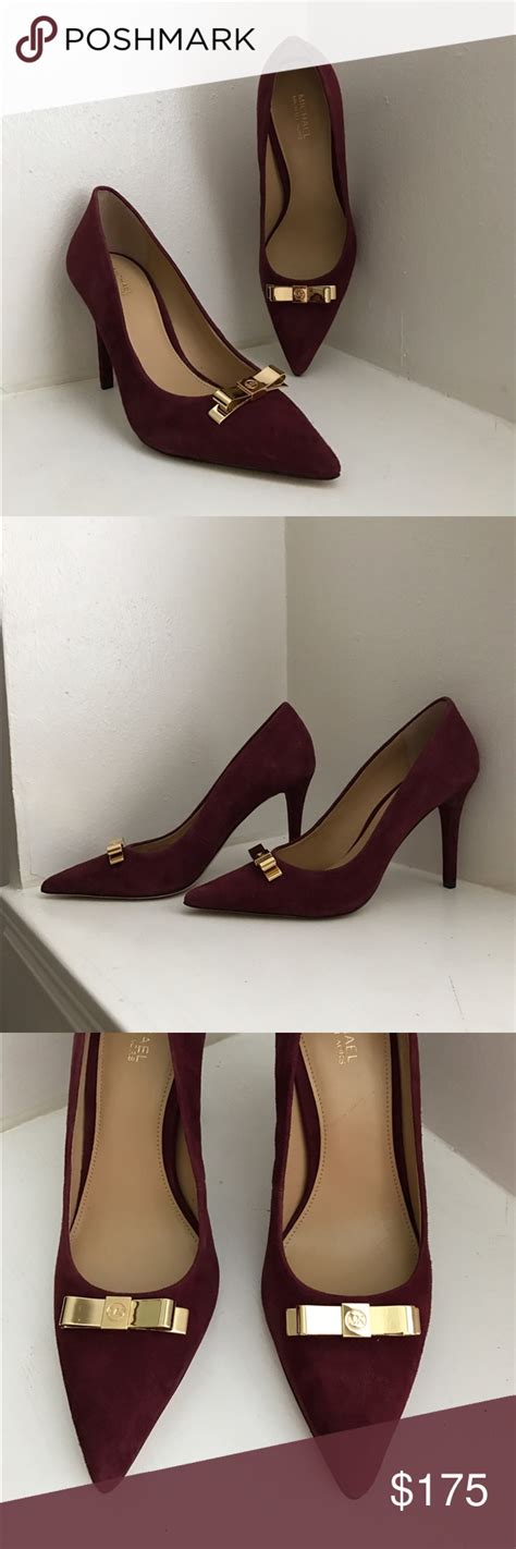 michael kors heels clear|Michael Kors heels merlot.